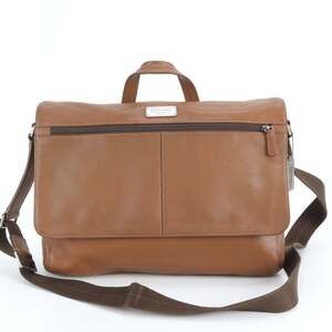 Coach Transatlantic Leather Shoulder Bag for Men